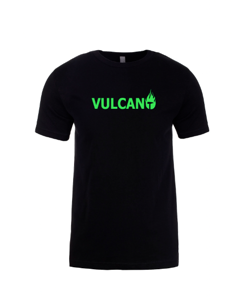 Helios B - Mens T-Shirt - Black/Green