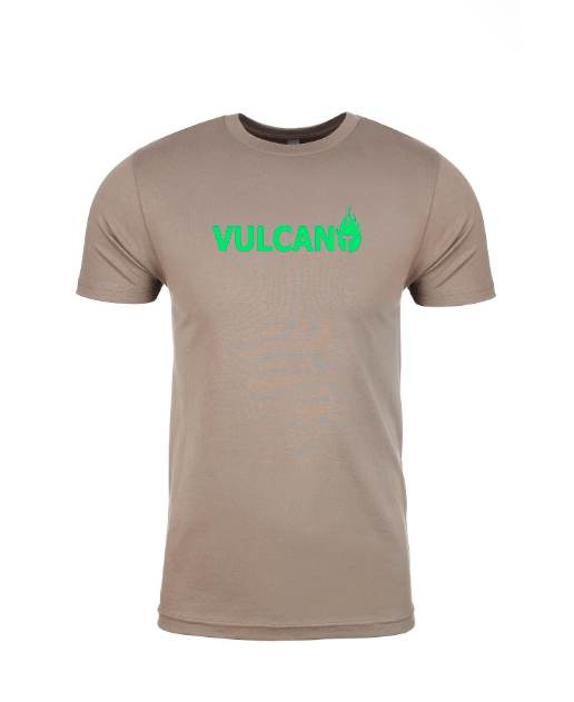 Helios B - Mens T-Shirt - Gray/Green