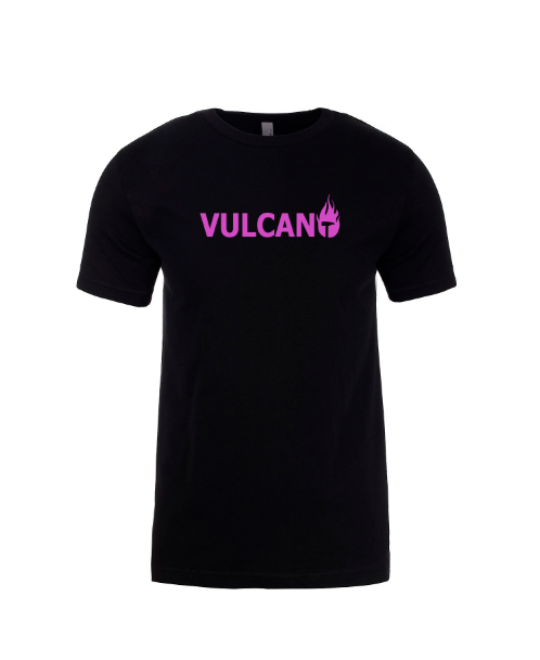 Helios B - Mens T-Shirt - Black/Pink
