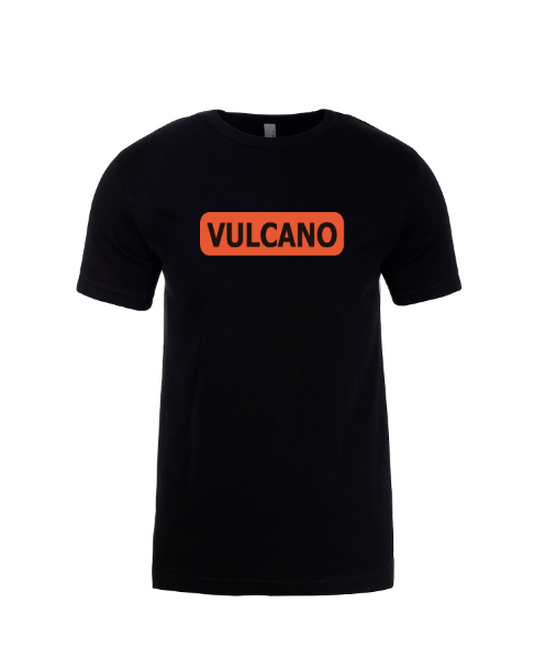 Helios A - Mens T-Shirt - Black/Orange
